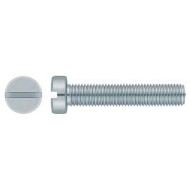 DIN 84 - VITE TESTA CILINDRICA A TAGLIO ZINCATA 05X050 ( 250 pz.)